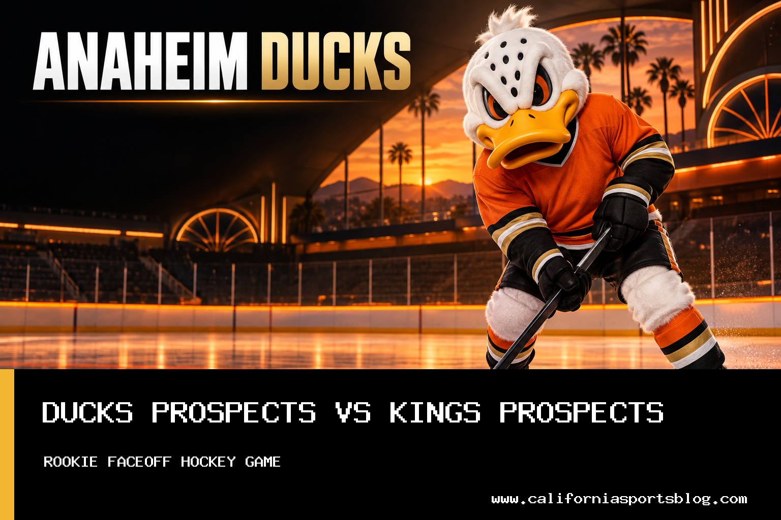 Anaheim Ducks Prospects Fall 4-1 to Kings Prospects in Rookie Faceoff Final featured image