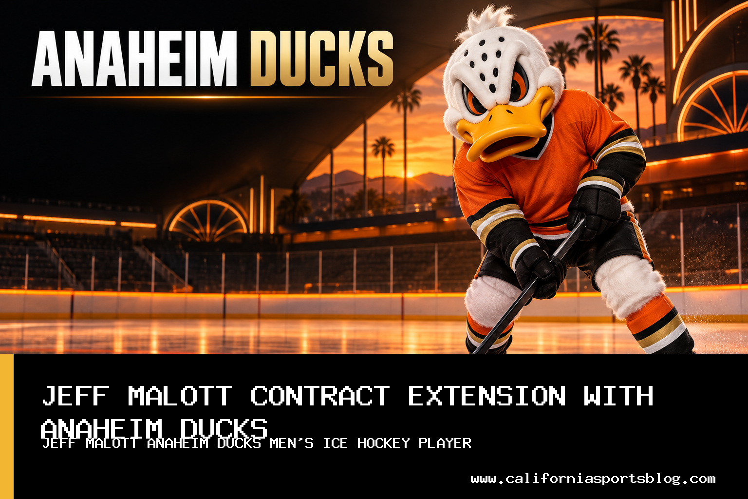 Anaheim Ducks Sign Left Wing Jeff Malott to Three-Year NHL Contract Extension featured image