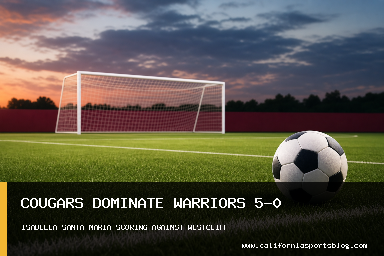Azusa Pacific Cougars Women's Soccer Shut Out Westcliff Warriors 5-0 at Home featured image
