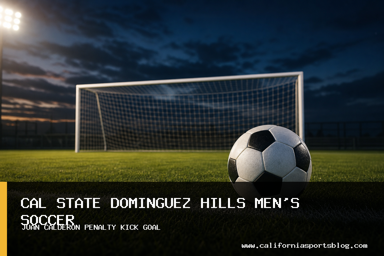 Cal State Dominguez Hills Men's Soccer Narrowly Falls 3-2 to Texas A&M International with Late Goal at Toro Stadium featured image