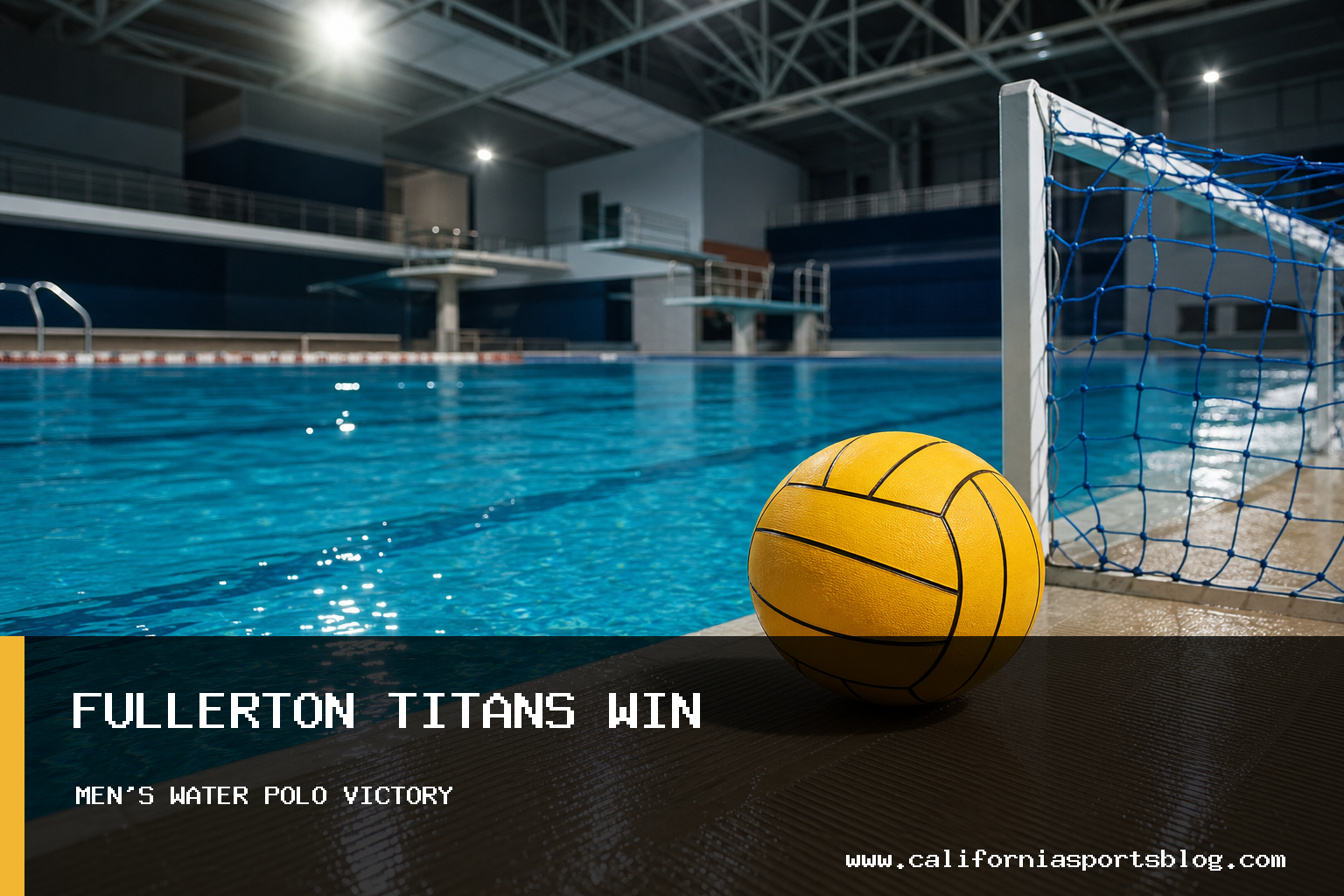 Cal State Fullerton Titans Men’s Water Polo Defeat Chapman Panthers 16-13 in Fullerton Tournament Finale featured image