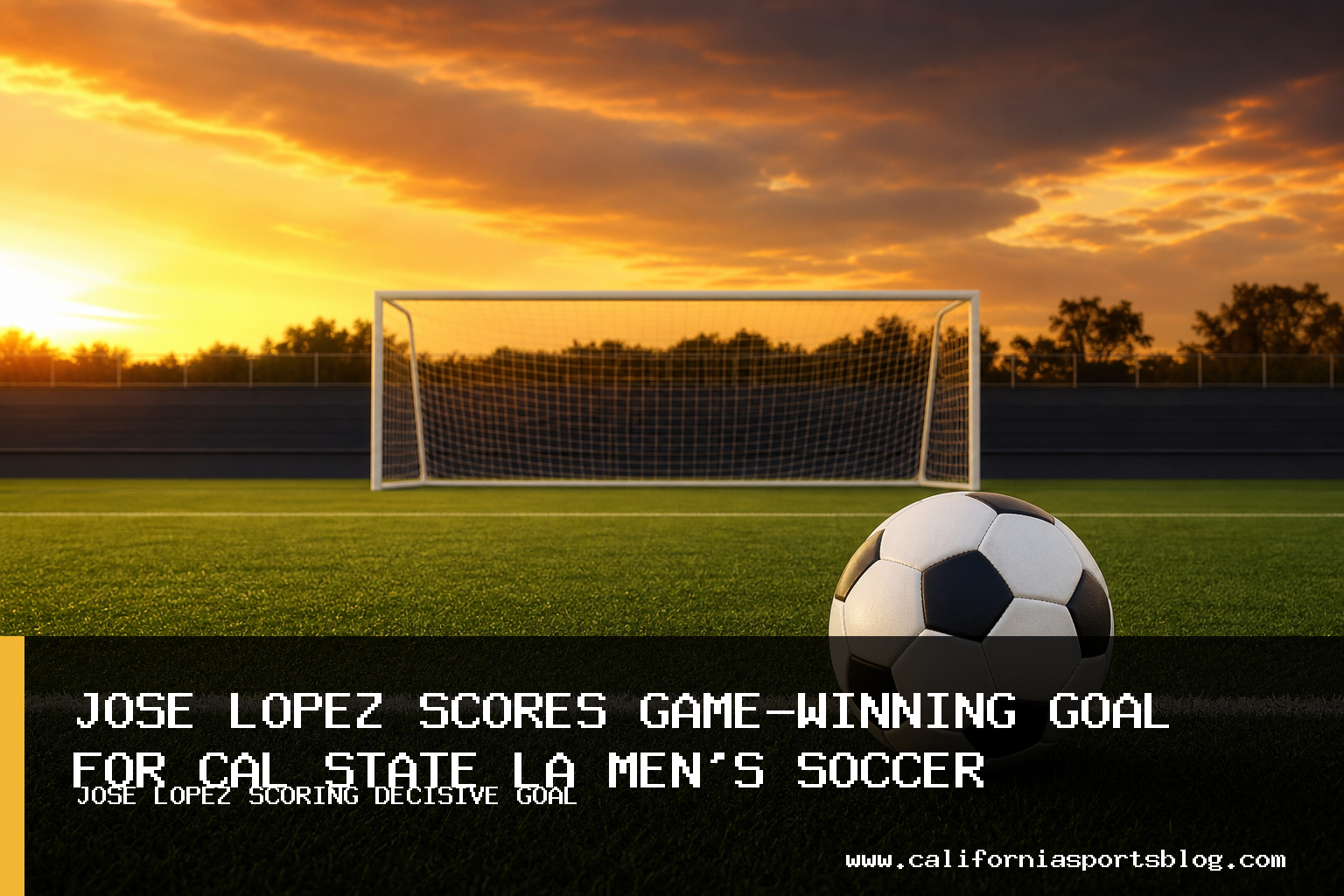 Cal State LA Golden Eagles Men's Soccer Edges Westmont College 1-0 to Extend Perfect Start to 5-0 featured image