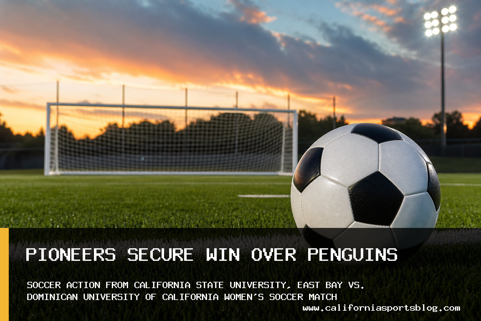 California State University, East Bay Women's Soccer Defeats Dominican University of California 4-2 featured image