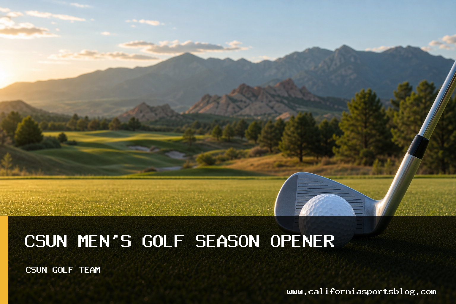 California State University Northridge Men's Golf Opens 2026-27 Season at Gene Miranda Falcon Invitational in Colorado Springs featured image