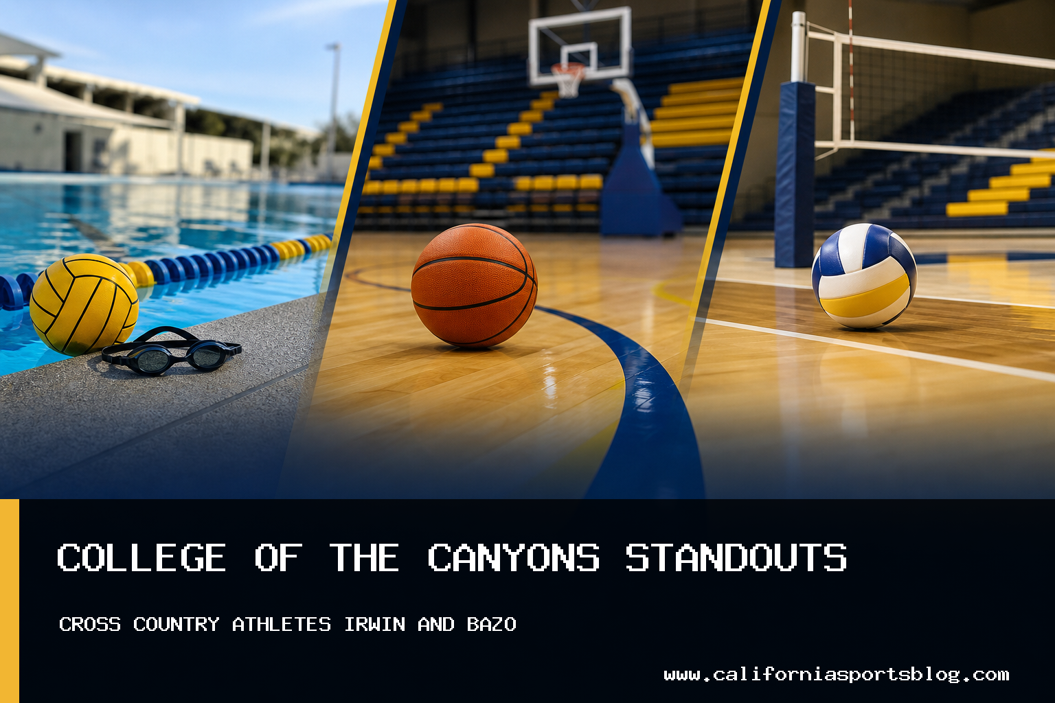 College of the Canyons Freshmen Maggie Irwin and Caden Bazo Named Jersey Mike's Student-Athletes of the Week featured image