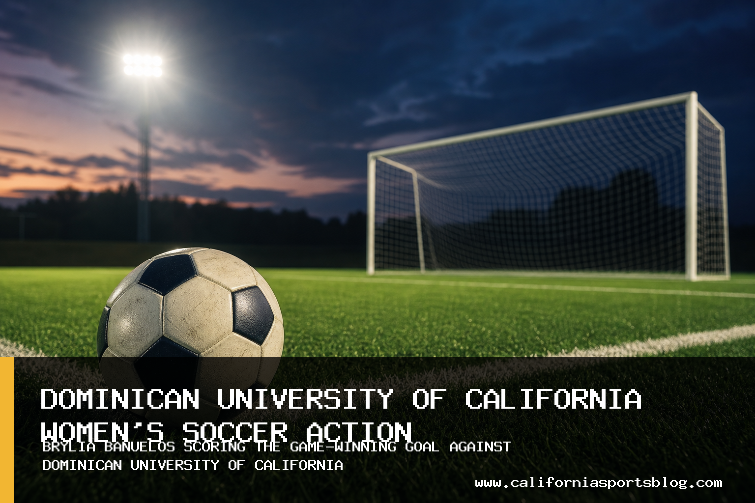 Dominican University of California Women's Soccer Falls 1-0 to Fresno Pacific at Ramirez Field featured image