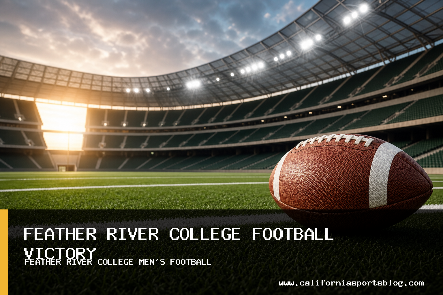 Feather River College Men's Football Dominates Merced College 56-20 featured image