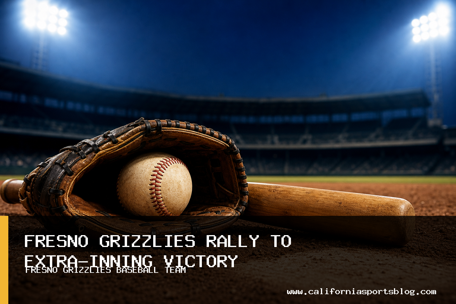 Fresno Grizzlies Rally from Four-Run Deficit to Beat Inland Empire 66ers 5-4 in 10 Innings featured image