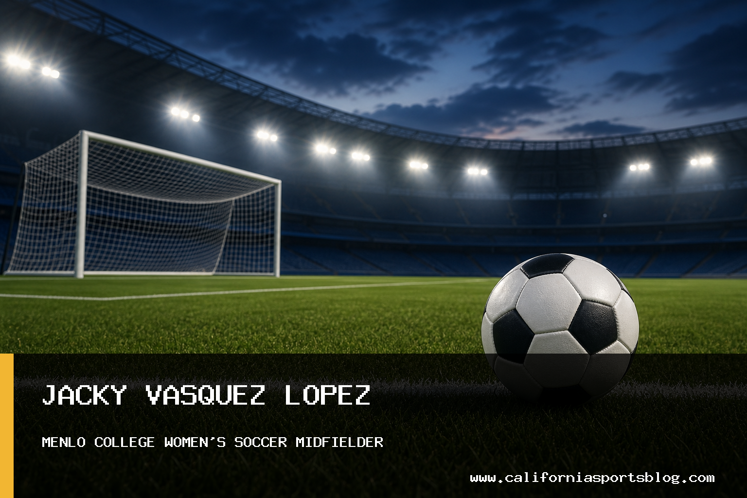 Jacky Vasquez Lopez Becomes First Menlo College Athlete Named CCAA Athlete of the Week featured image