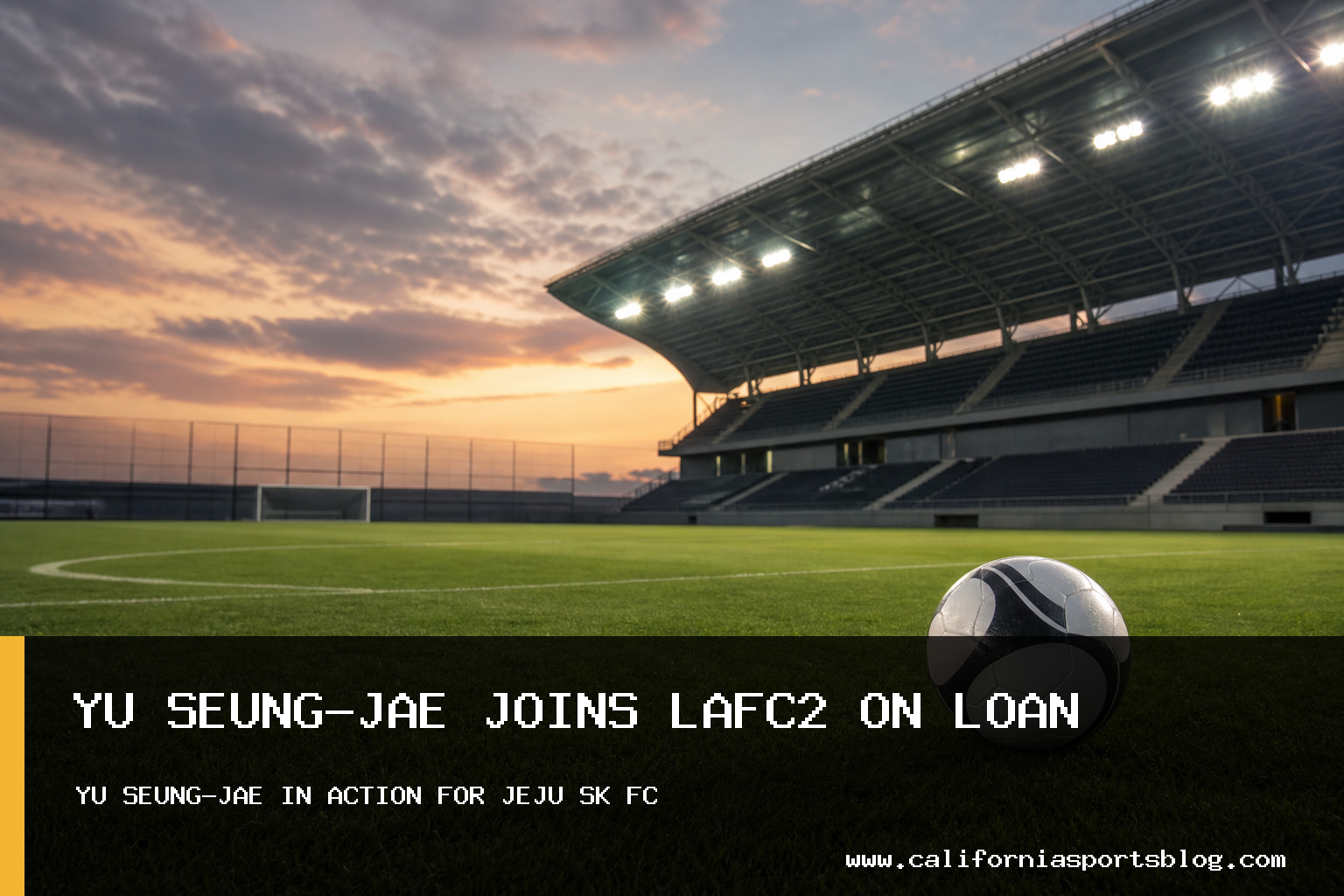 Jeju SK FC's Yu Seung-jae Loaned to LAFC2 in Second Youth Development Move Through R&G Partnership featured image