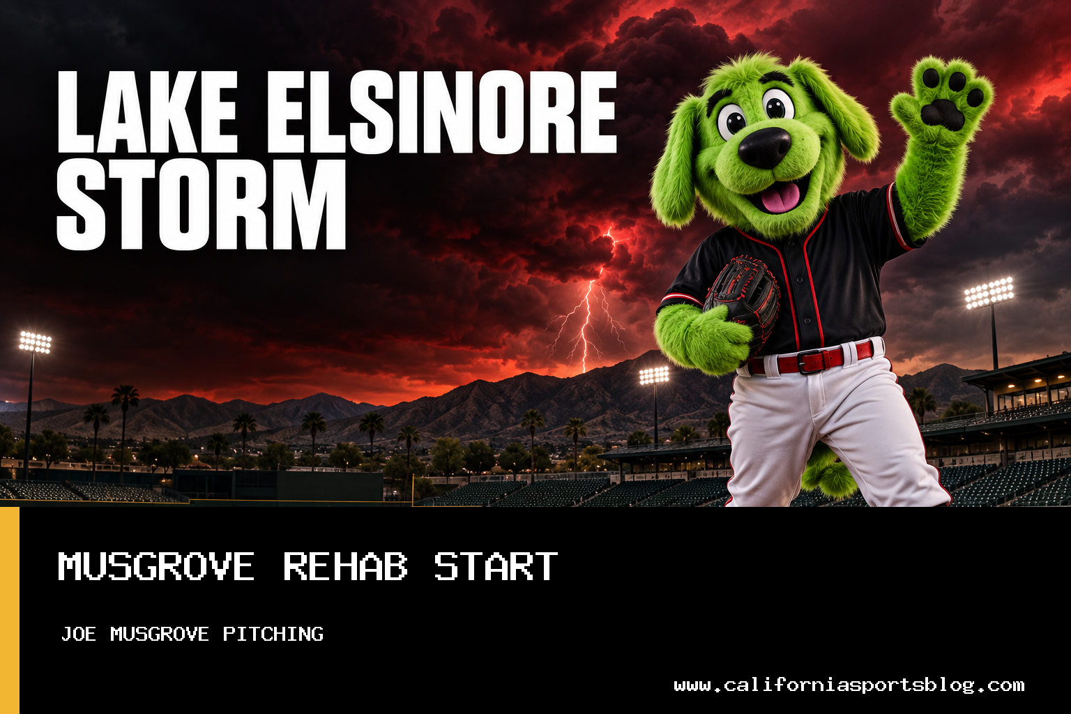 Joe Musgrove Returns in Rehab as Lake Elsinore Storm Fall 9-6 to Ontario Tower Buzzers featured image