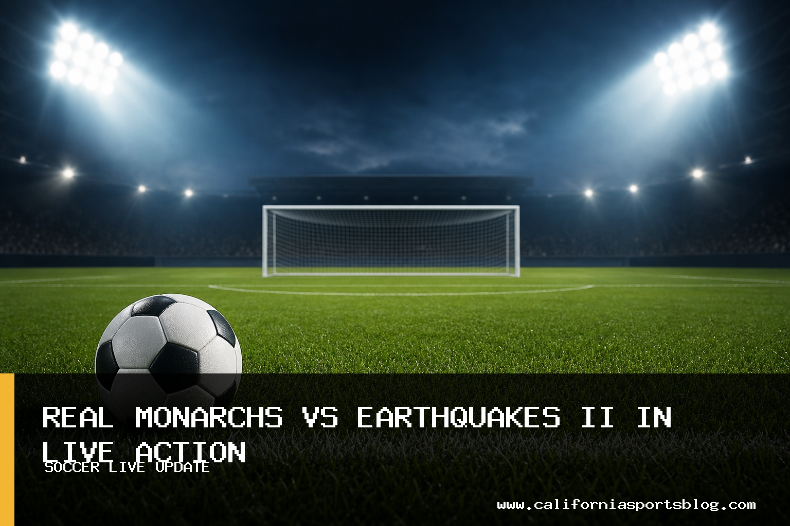 Live Score Update: Real Monarchs SLC Versus San Jose Earthquakes II Soccer Match featured image