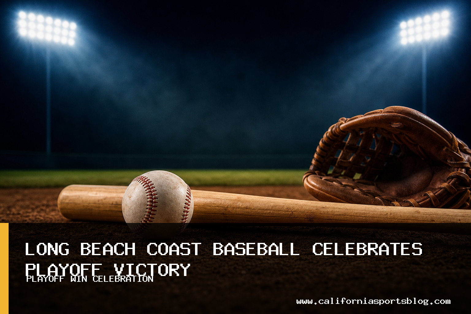 Long Beach Coast Baseball Club Earns First Playoff Victory With 5-1 Win Over Modesto Roadsters featured image