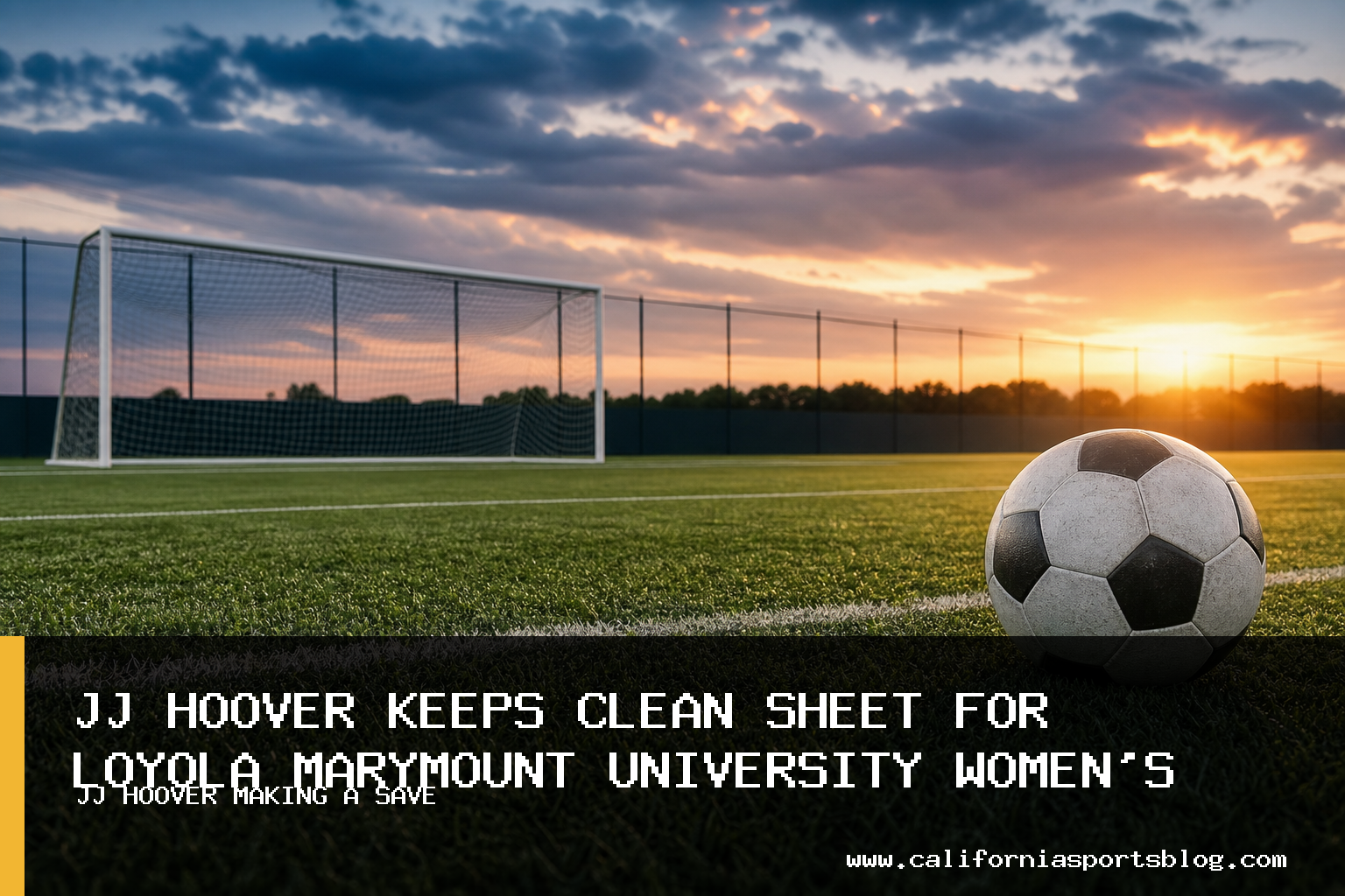 Loyola Marymount University Women’s Soccer Team Ties Oregon State 0-0 with JJ Hoover Shutout featured image