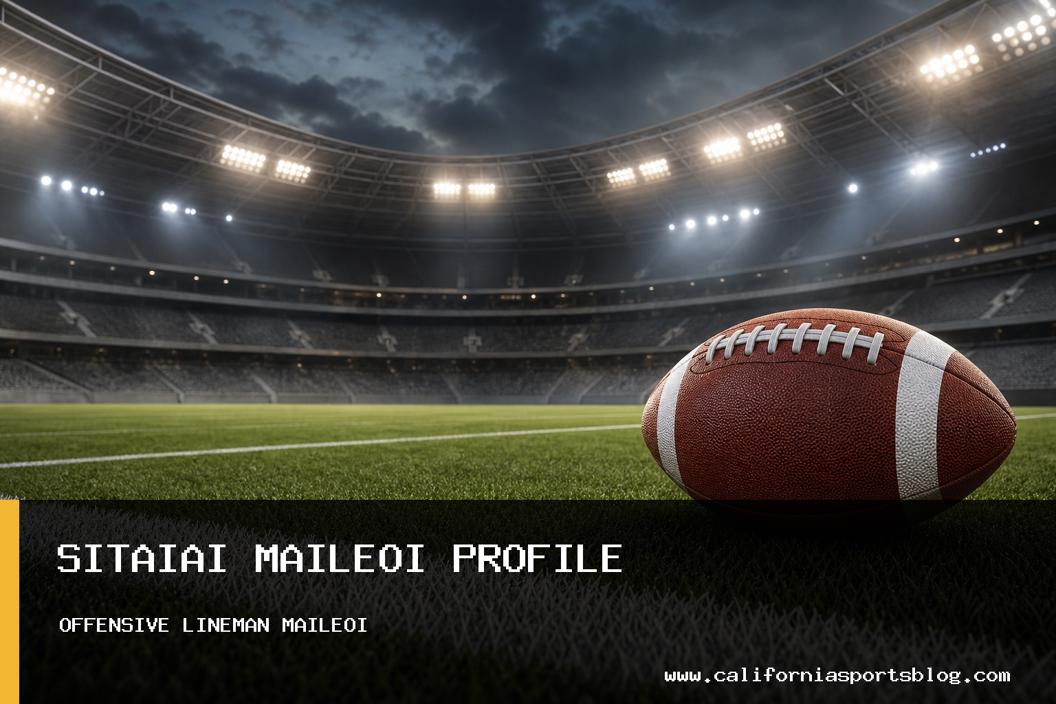 Mounties Football Spotlight on Sitaiai Maileoi, Interior Offensive Lineman at Mt. San Antonio College featured image