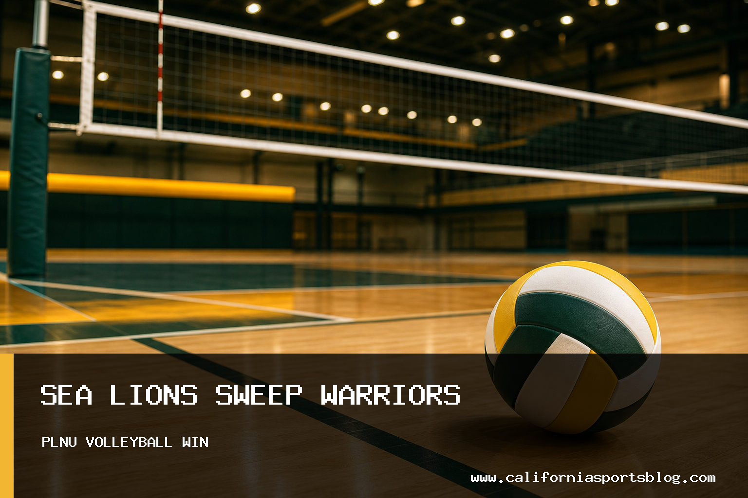 Point Loma Sea Lions Women's Volleyball Sweep Westmont Warriors for First PacWest Win featured image