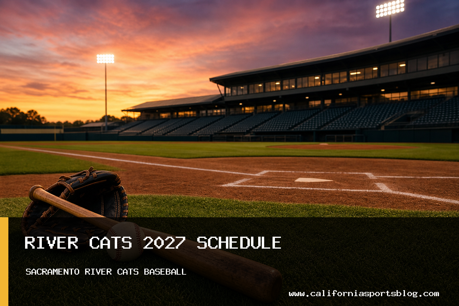 Sacramento River Cats Announce 150-Game 2027 Season Schedule Including Giants Exhibition and First Home July 4 Game featured image