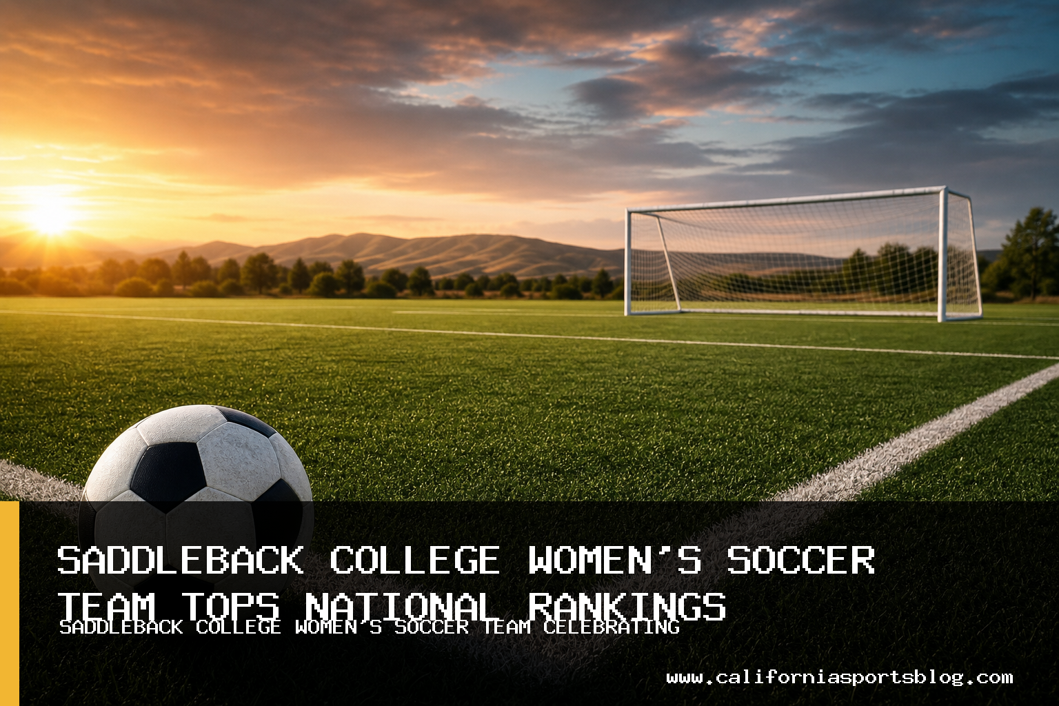 Saddleback College Women's Soccer Team Rises to No. 1 National Ranking Ahead of Showdown with Long Beach City College featured image