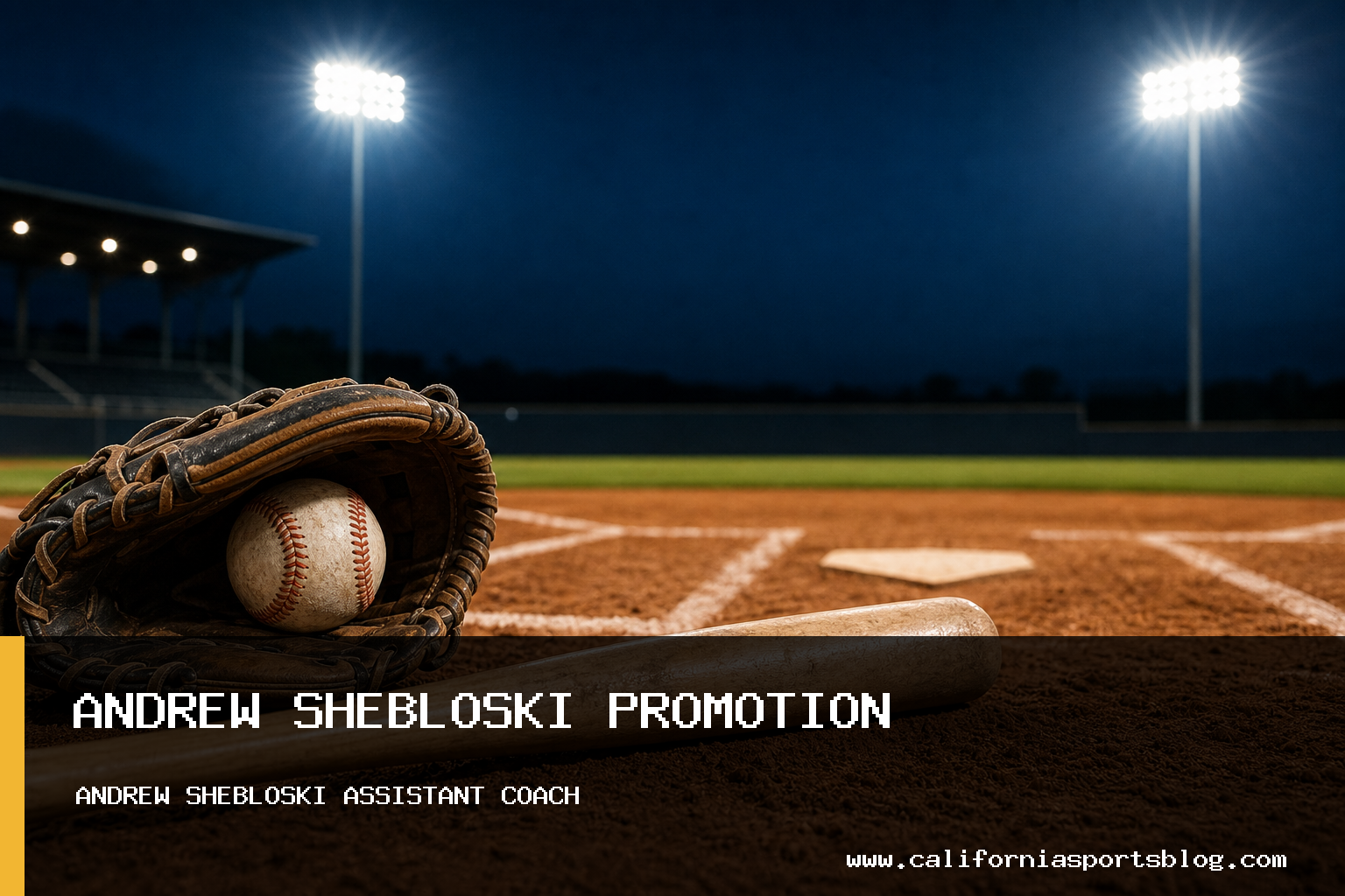 Saint Mary's College of California Promotes Andrew Shebloski to Assistant Coach for 2027 Baseball Season featured image