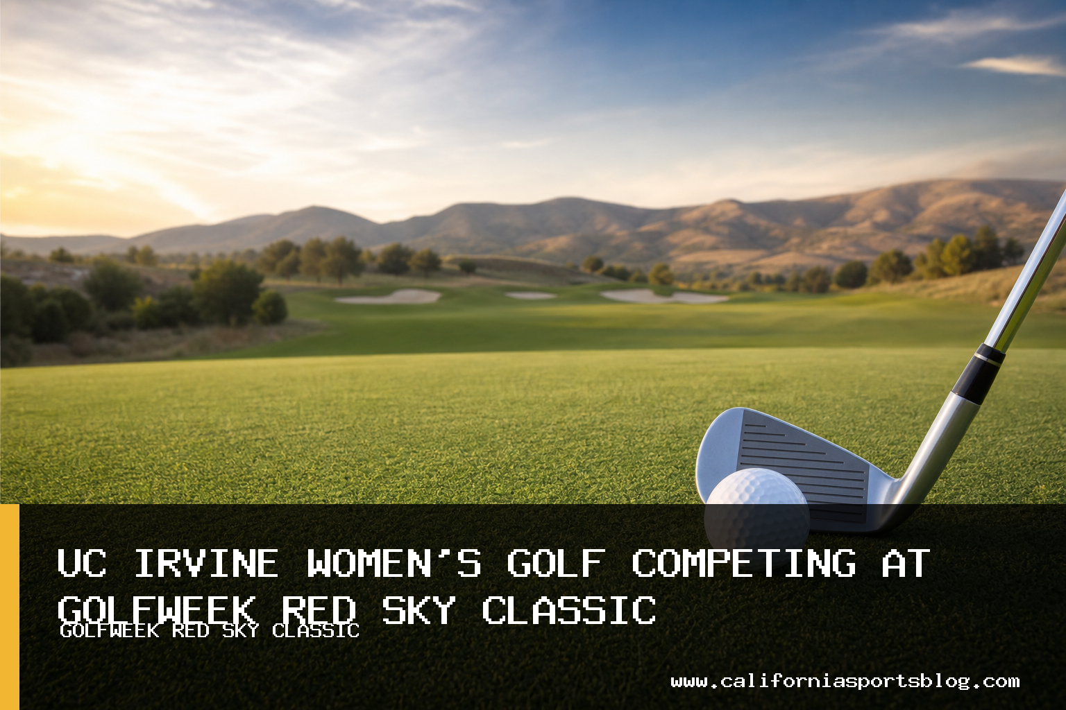 UC Irvine Women's Golf Places 17th at Golfweek Red Sky Classic with Jio Yoo Leading at Two-Under-Par featured image