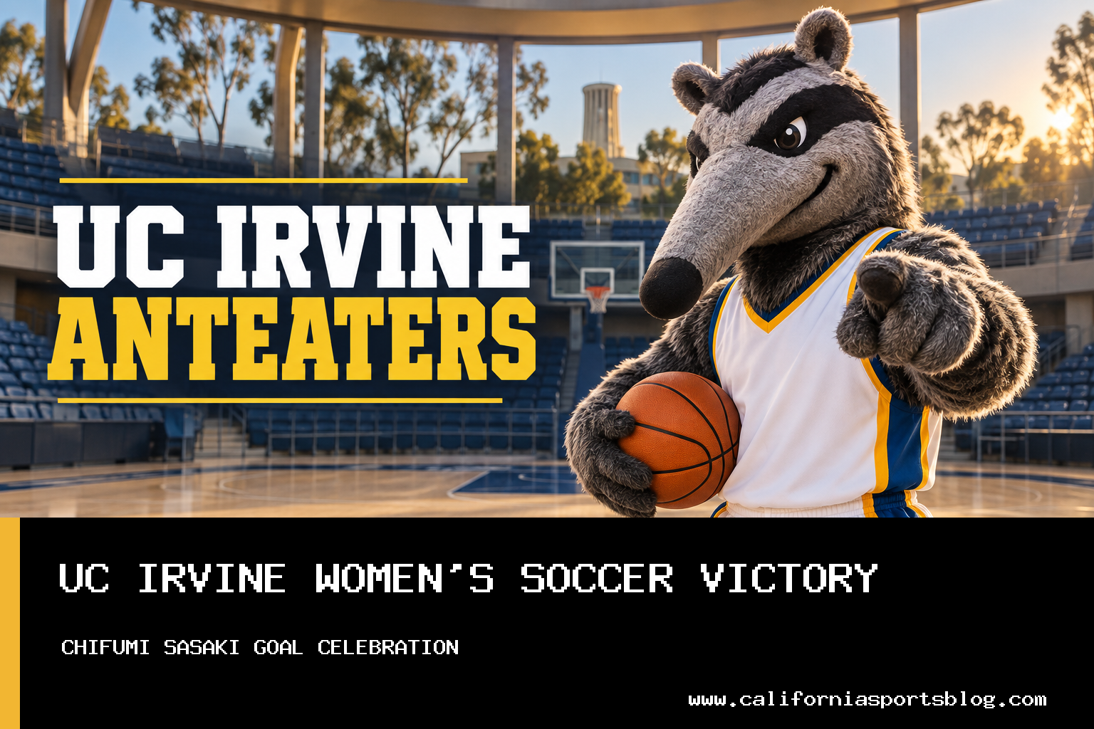 University of California, Irvine Women's Soccer Defeats Cal State Bakersfield 2-0 in Big West Home Opener featured image