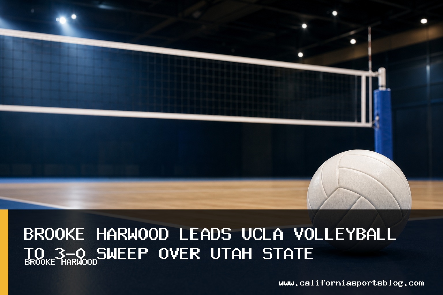 University of California, Los Angeles Women's Volleyball Sweeps Utah State 3-0 in Road Victory featured image