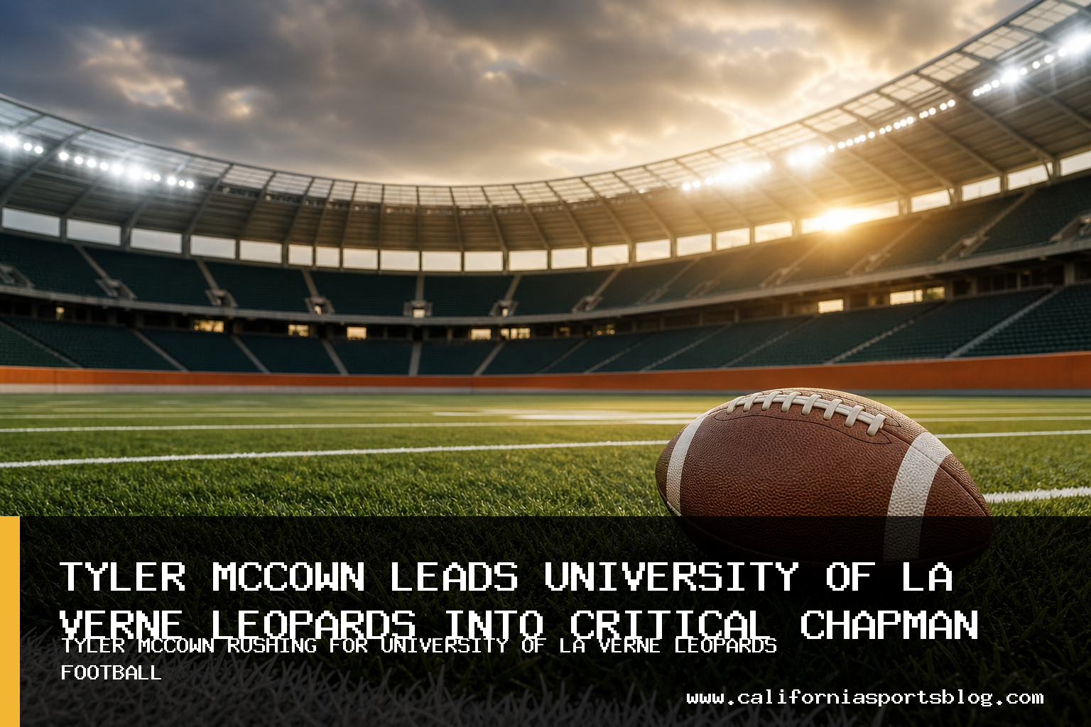 University of La Verne Leopards Football Prepares to Face Chapman Panthers After Strong 2-0 Start featured image