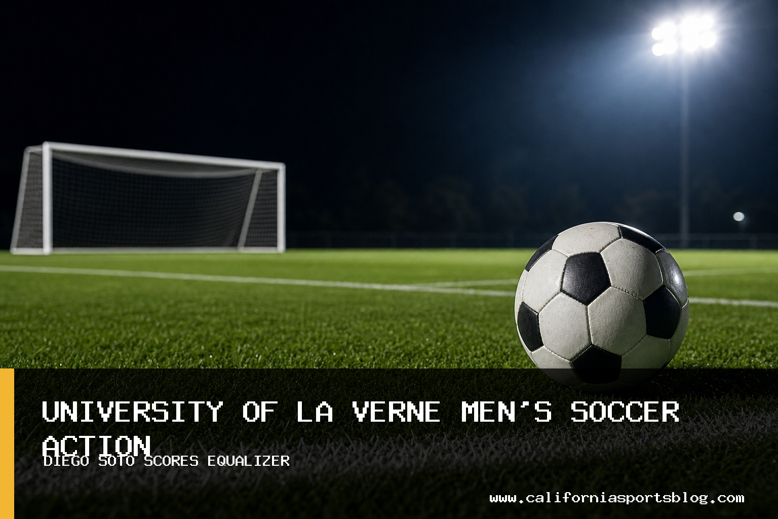 University of La Verne Men's Soccer Earns 1-1 Draw Against No. 2 Trinity University in NCAA Division III Match featured image