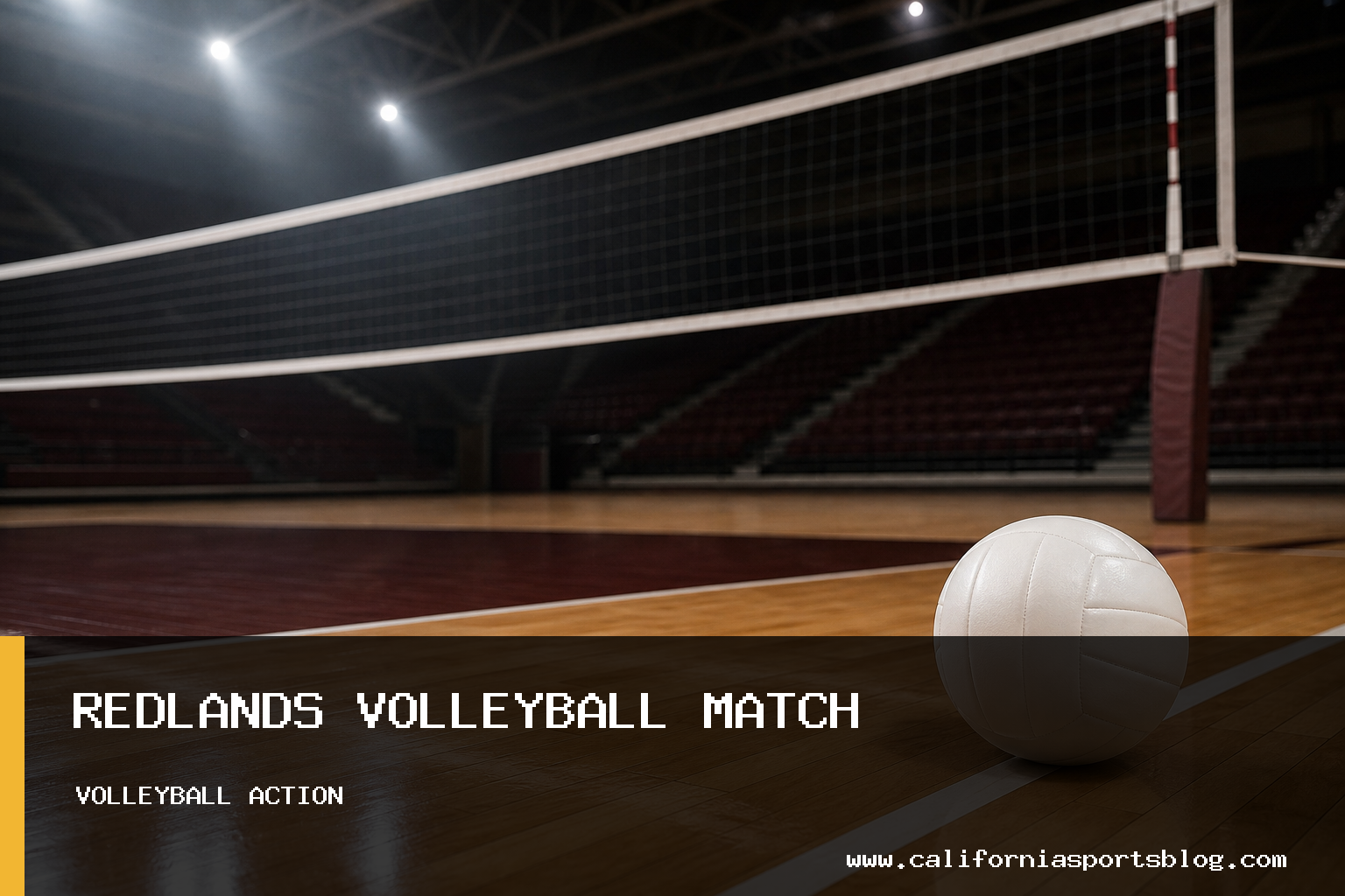 University of Redlands Women’s Volleyball Falls 0-3 to Pacific Lutheran at WC/ULV Invitational featured image