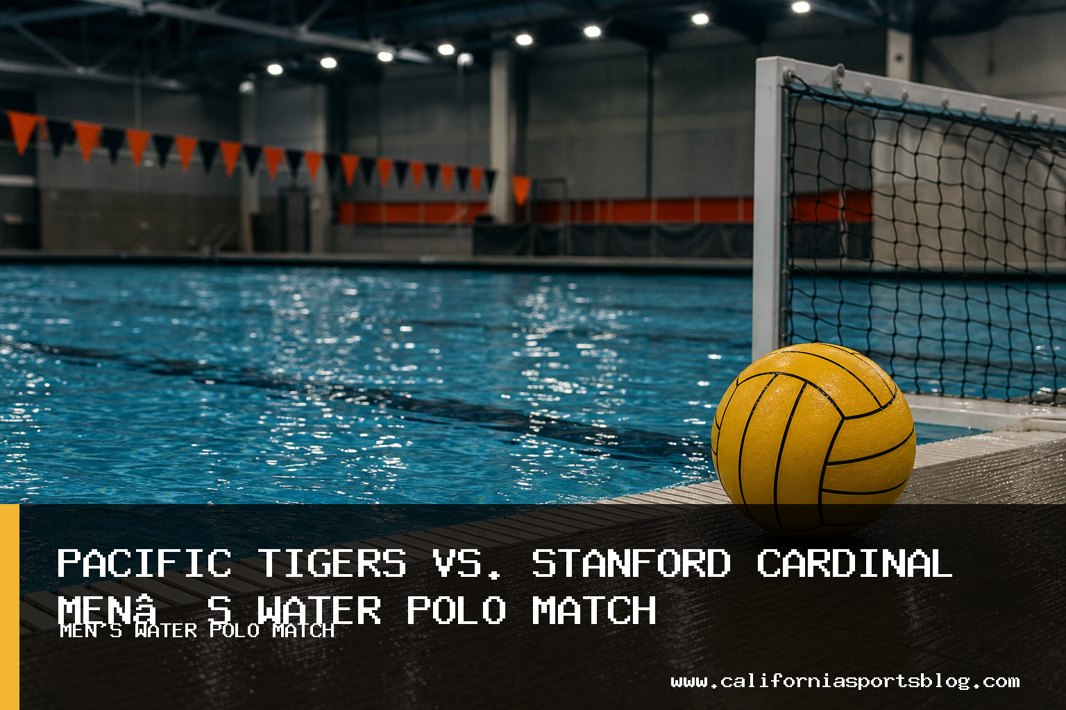 University of the Pacific Tigers Men’s Water Polo Falls 19-6 to No. 3 Stanford Cardinal at Home featured image