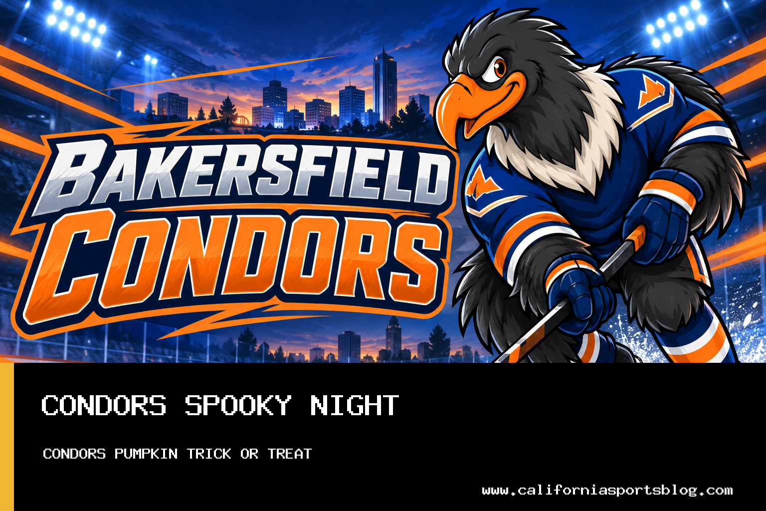 Bakersfield Condors Host Spooky Night with $3 Beers Friday vs. Abbotsford Canucks featured image