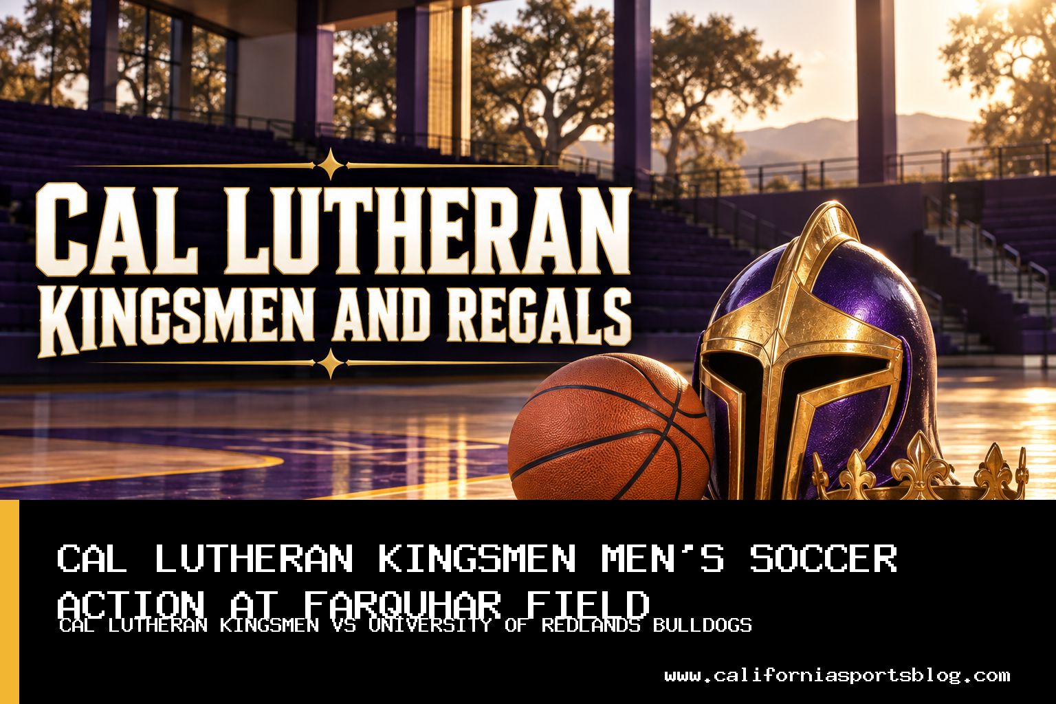 Cal Lutheran Kingsmen Men's Soccer Drop 4-2 Contest to University of Redlands After Leading 2-0 featured image
