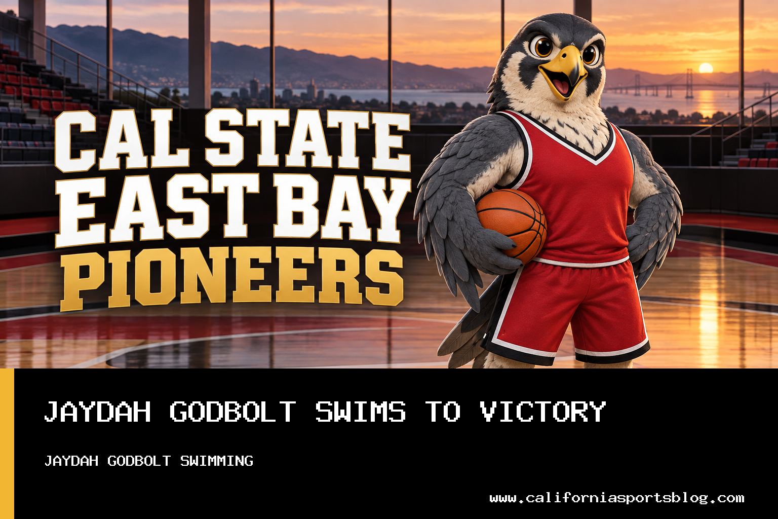 Cal State East Bay Freshman Jaydah Godbolt Honored as PCSC Female Freshman Athlete of the Week After Dual Wins at Season Opener featured image