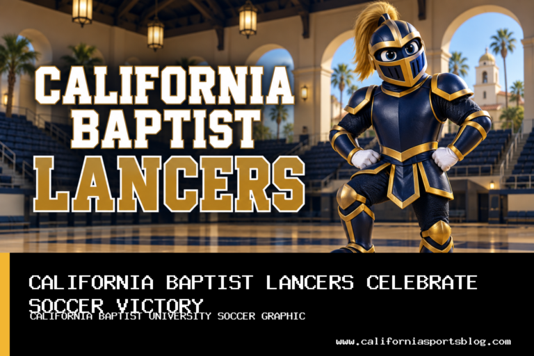 California Baptist Lancers Men's Soccer Tops UC Santa Barbara 4-1 with Two Goals from Nico Coope featured image