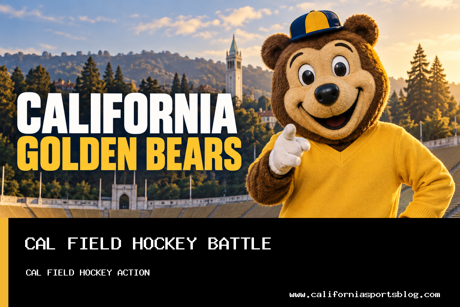 California Golden Bears Women's Field Hockey Falls 2-1 to Stanford in ACC Regular-Season Finale featured image