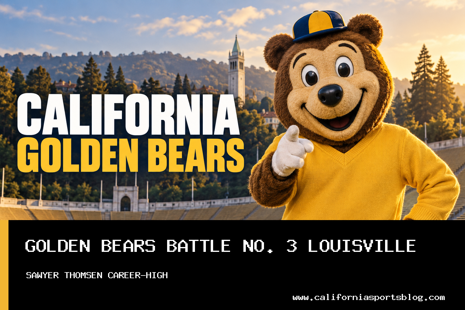 California Golden Bears Women's Volleyball Falls 3-1 to No. 3 Louisville Cardinals in ACC Match featured image