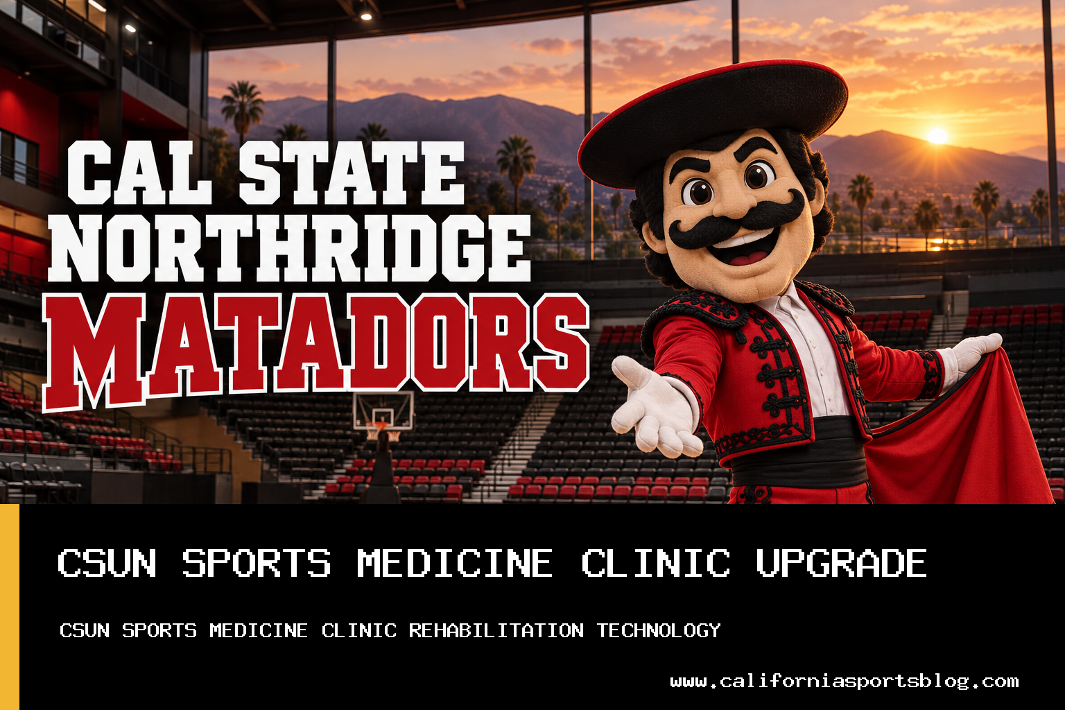 California State University Northridge Athletics Upgrades Sports Medicine Clinic to Advance Student-Athlete Care featured image