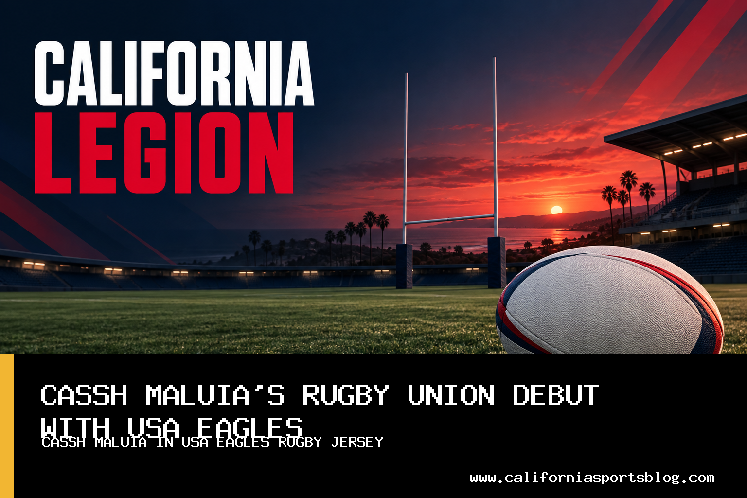 Cassh Maluia Debuts for USA Eagles After Transitioning from NFL to Rugby featured image