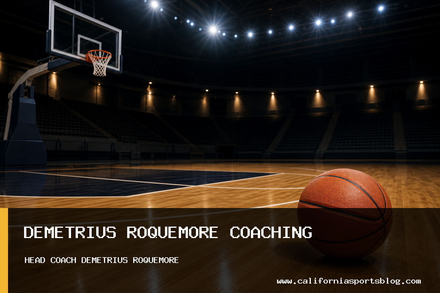 Demetrius Roquemore Named Head Coach of College of Marin Women's Basketball featured image