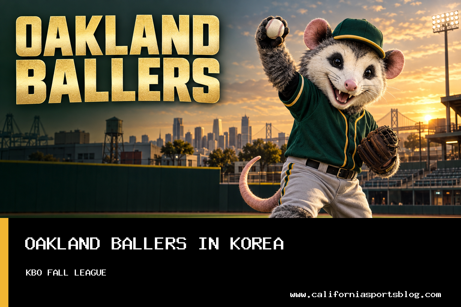 Don Wakamatsu to Manage Oakland Ballers Players in 2026 KBO Fall League in South Korea featured image