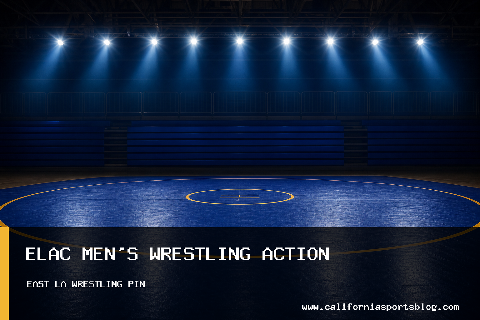 East Los Angeles College Men's Wrestling Narrowly Loses 28-30 to Cuesta College in Close Home Dual featured image