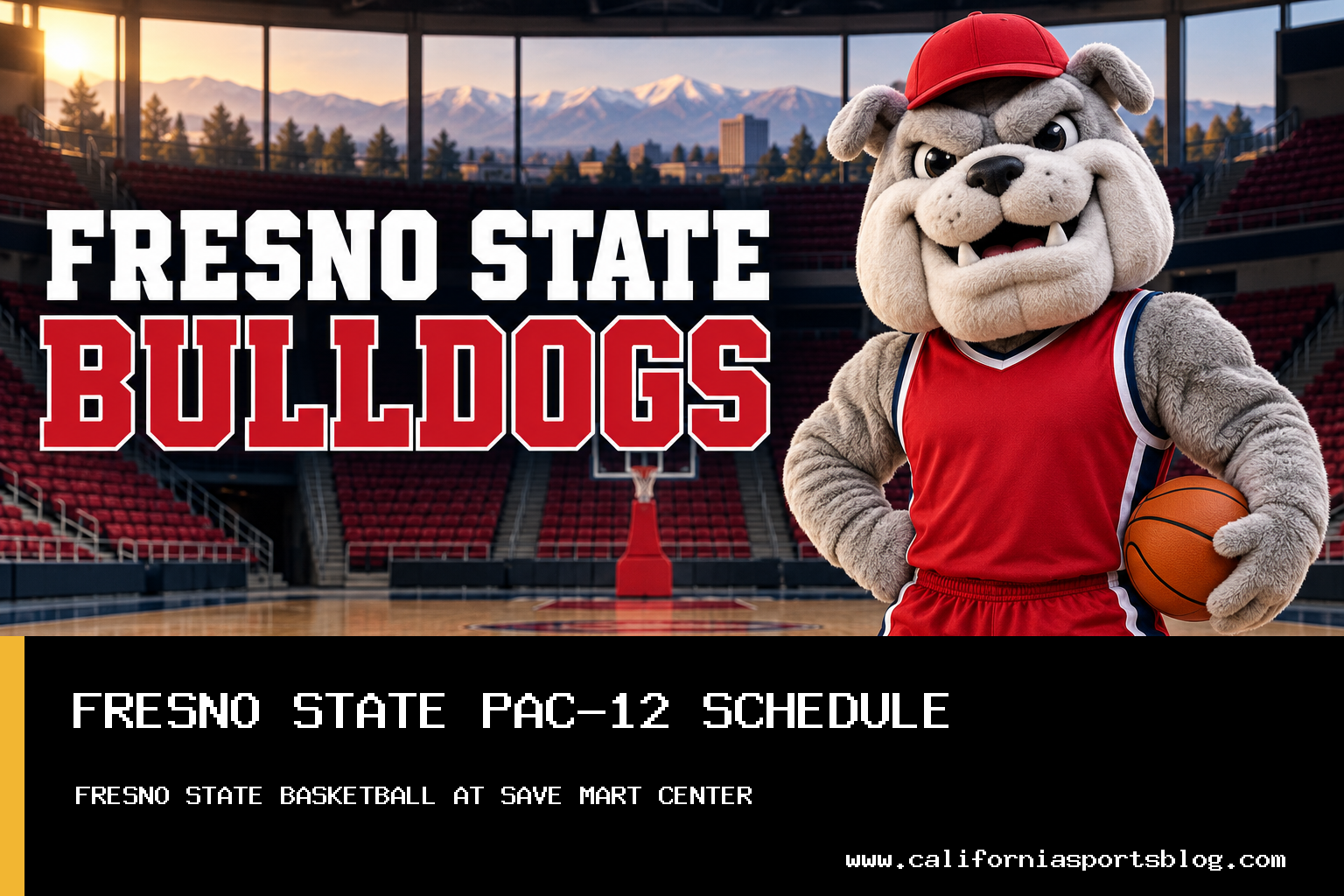 Fresno State Men's Basketball Releases Inaugural 2026-27 Pac-12 Conference Schedule featured image