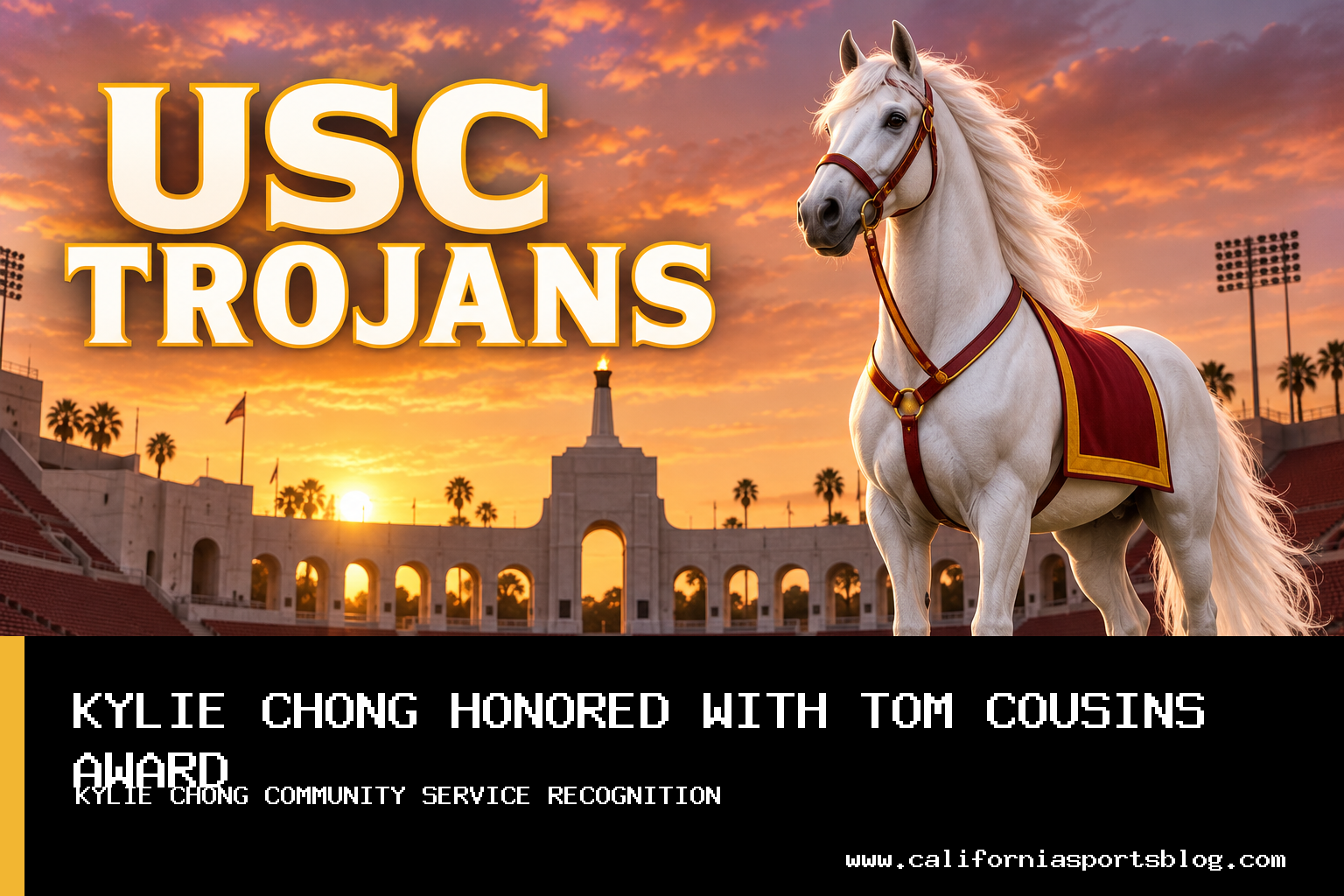 Kylie Chong of No. 2 USC Women’s Golf Earns 2026 Tom Cousins Award for Community Service featured image