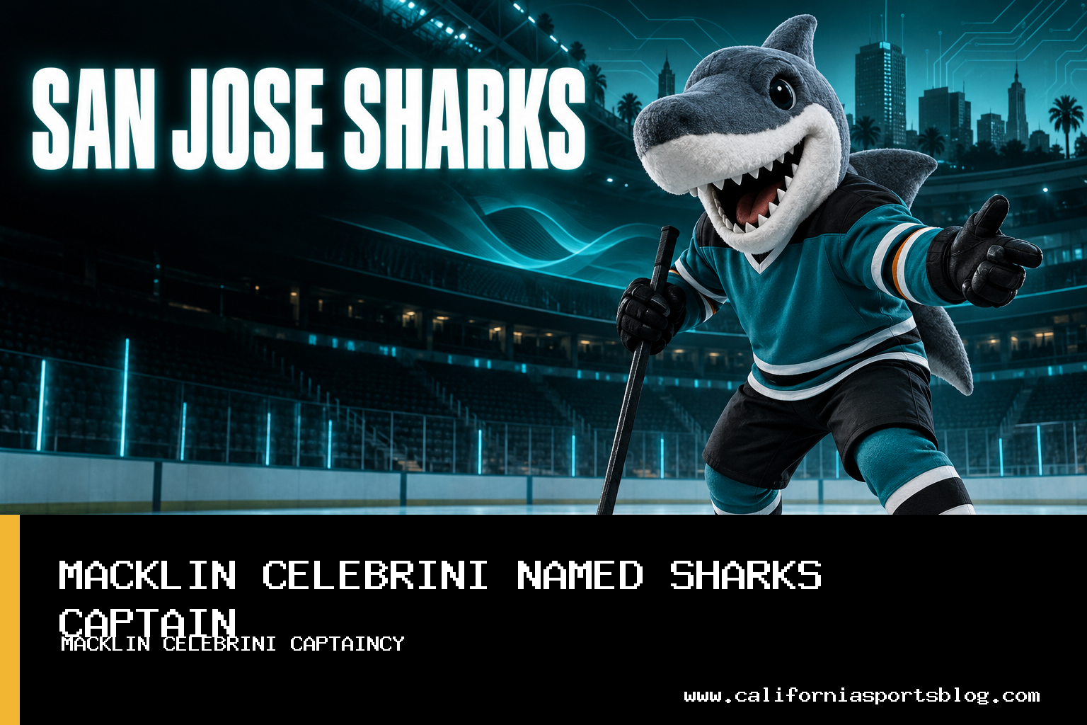 Macklin Celebrini Named 11th Full-Time Captain of San Jose Sharks, Youngest Active NHL Captain featured image