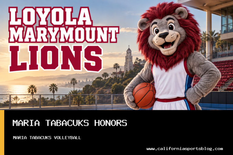 Maria Tabacuks Honored as West Coast Conference Offensive Player of the Week for Second Time in 2026 Season featured image