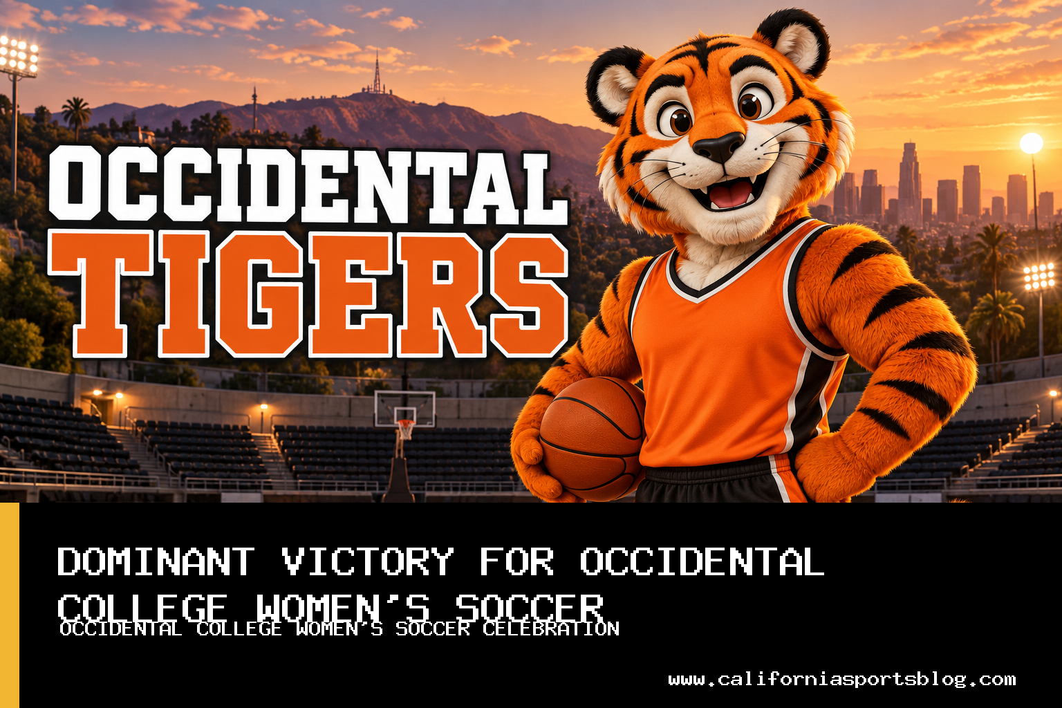 Occidental College Women's Soccer Cruises to 5-0 Victory at Caltech featured image