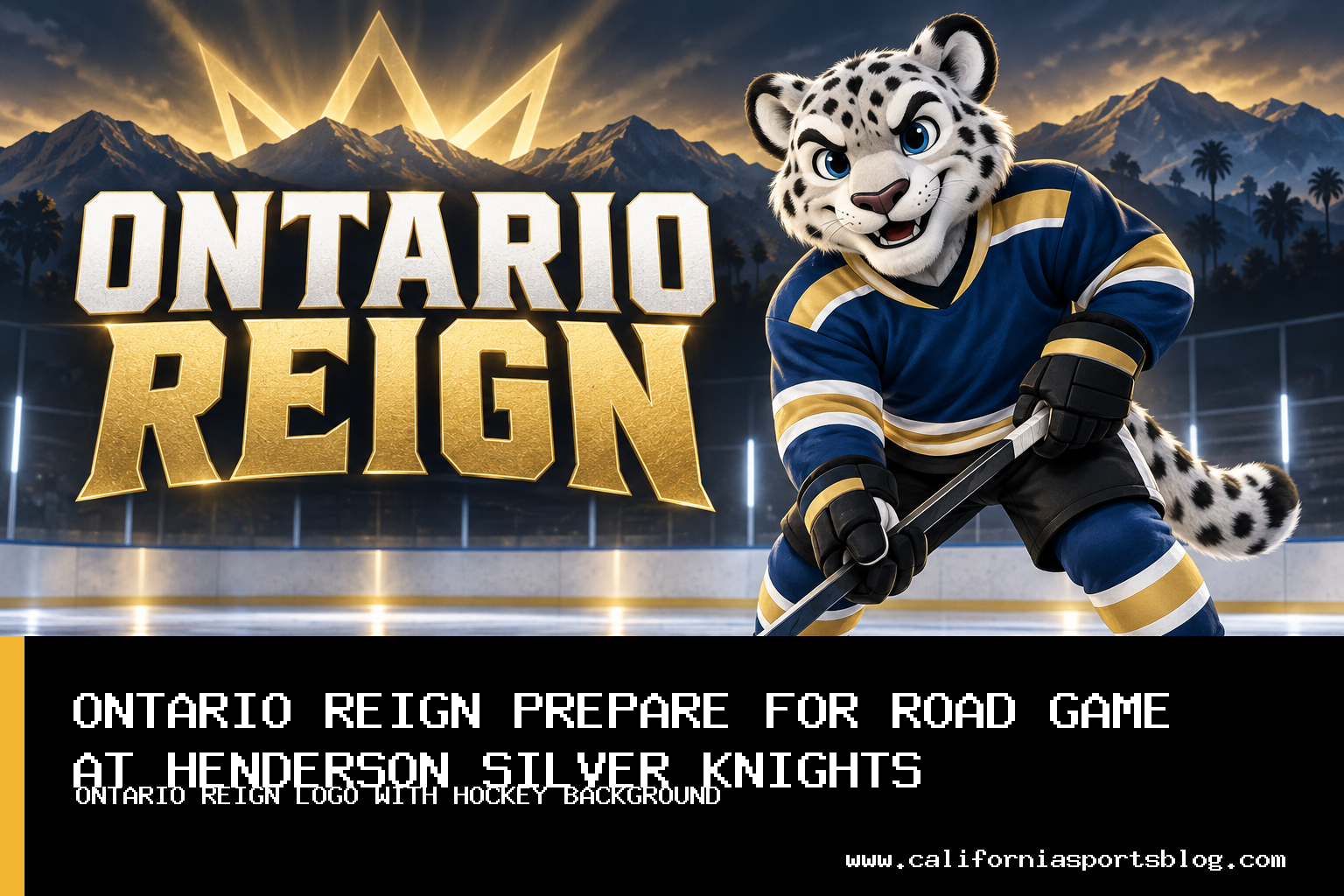 Ontario Reign Prepare for Second AHL Meeting at Henderson Silver Knights on October 28 featured image