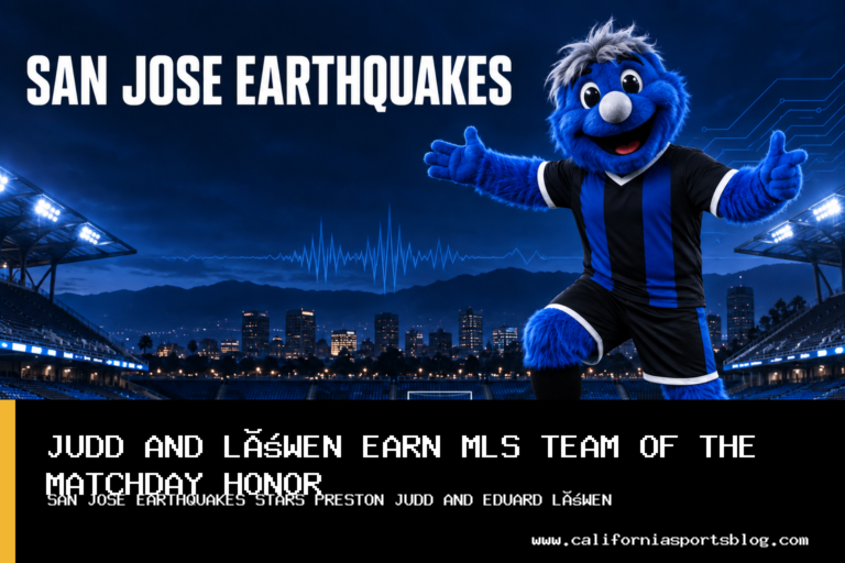 Preston Judd and Eduard Löwen Earn MLS Team of the Matchday Honors for San Jose Earthquakes After Win Over Portland Timbers featured image
