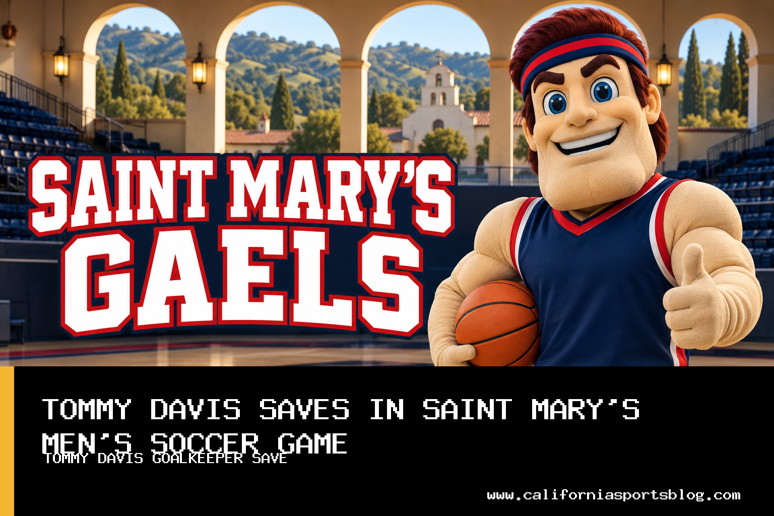 Saint Mary's College of California Men's Soccer Falls 5-0 to Portland Pilots, Ending Five-Match Unbeaten Run featured image