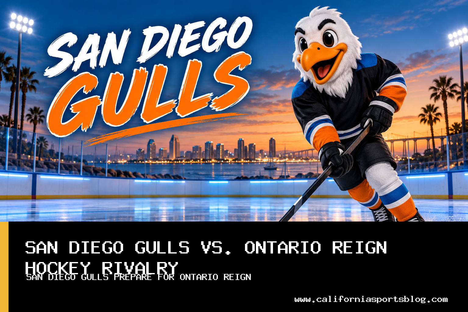 San Diego Gulls Set for 2026-27 Rivalry Opener Against Ontario Reign at Pechanga Arena featured image